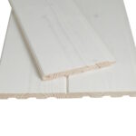 Sisevoodrilaud kuusk PTGV 12x120mm valge vaha