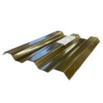 PC trapetsplaat 76/18 0,8x1040x2000mm pronks