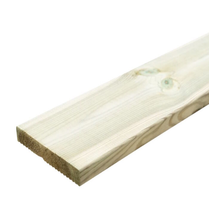Terrassilaud, roheline immutus AB sort 28x95mm | 3000-5400mm - Image 1