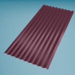 Gutta Shelltec laineplaat | 2000×950mm, 4 mm, punane – II sort